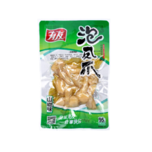 PLUS会员：有友 泡椒筋骨 棒山椒鸡爪 重庆特产休闲零食旅游小吃 有友山椒猪皮晶 70g