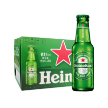 88VIP：Heineken 喜力 经典啤酒全麦酿造150ml*8瓶