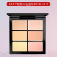 再降价、京东百亿补贴、PLUS会员：M.A.C 魅可 定制六色遮瑕#301LIGHT