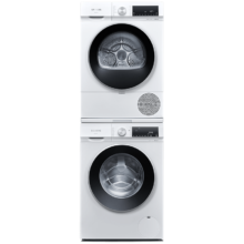 20点、plus会员：西门子（SIEMENS）iQ300 10+10kg洗烘套装 除菌烘100AW+D00W