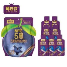 莓日饮 NFC五黑莓果混合果汁 30mlx7/袋