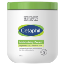 丝塔芙（Cetaphil）大白罐保湿霜550g 儿童润肤乳 清爽滋润 长效保湿 敏感肌适用