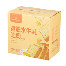 再降价、京东百亿补贴：One's Member 1号会员店 黄油水牛乳吐司 650g 整箱装