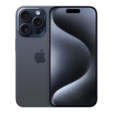 Apple/苹果 24期免息 iPhone 15 Pro (A3104) 1TB 蓝色钛金属 5G 双卡双待手机