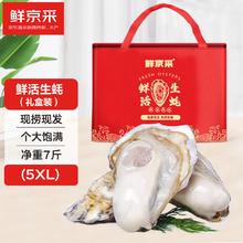 鲜京采 生蚝 5XL 3.5kg 14只 礼盒装