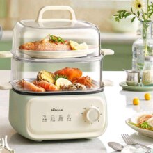 PLUS：小熊（Bear）电蒸锅 三层蒸煮一体多功能锅 10.3L  DZG-UA0P8