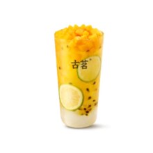 微信端：GOOD ME 古茗 果茶-百香芒芒冰柚茶（大）1杯 手机号直充小程序 需1次性兑换