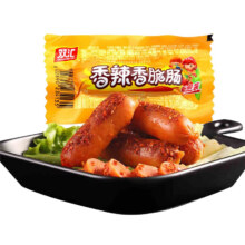 plus会员：双汇 香辣香脆肠40g*16支