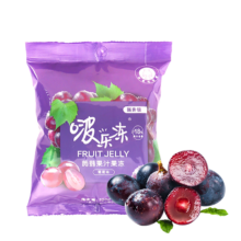 PLUS会员：洽洽 啵乐冻葡萄味蒟蒻果汁果冻 120g【临期清仓】*3件