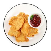 上鲜 香酥鸡排 1kg 冷冻 出口级 鸡胸肉鸡扒油炸鸡排 清真食品