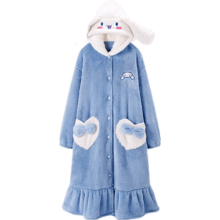 有只绵新款女士秋冬家居服加厚珊瑚绒睡衣（80-160斤）