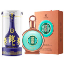 京东百亿补贴：郎酒 青花郎 53度 500ml+习酒 君品 53度 500ml 郎君组合