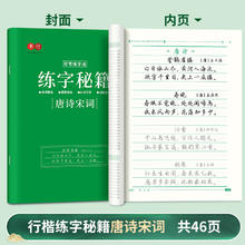 《书行 行楷练字秘籍：唐诗宋词》