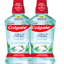 Colgate 高露洁 清新盐爽漱口水 500mlx2瓶