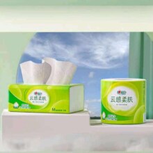 plus会员:心相印抽纸 茶语丝享系列 3层100抽20包＊3件