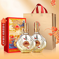 泸州老窖 悦龙门 52%vol 浓香型白酒 500ml*2瓶
