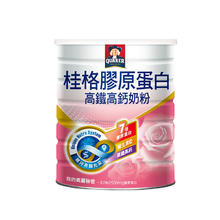 QUAKER 桂格 新西兰乳源胶原蛋白高铁高钙进口奶粉750G，非临期