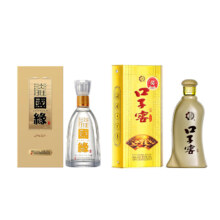 京东百亿补贴:口子窖国缘淡雅+口子窖五年型