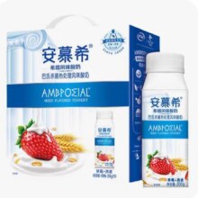 3日10点开始、限1500件、聚划算百亿补贴：安慕希官方旗舰店希腊风味草莓燕麦酸奶整箱200g*10瓶