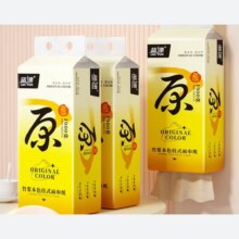 Lam Pure 蓝漂  原生木浆 本色纸巾 1000张 3提