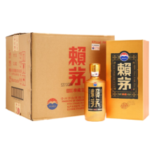 京东百亿补贴：MOUTAI 茅台 赖茅珍藏酱香型白酒 53度500ml*6整箱装