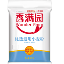 PLUS会员！香满园 优选通用小麦粉 5kg
