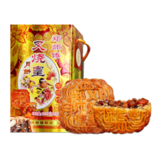 京东百亿补贴：郑师傅 叉烧皇五仁月饼 礼盒装 750g 4枚装