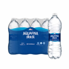 AQUAFINA 纯水乐 pepsi 百事 纯水乐 AQUAFINA 饮用水 1.5L*8瓶