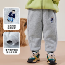 嘟嘟家 宝宝休闲印花加厚长裤