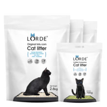 lorde里兜猫砂 豆腐猫砂经典款2.6kgx2袋