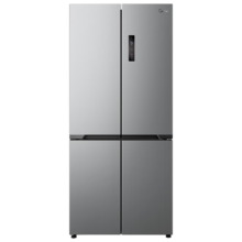 京东百亿补贴、PLUS会员：Midea 美的 60cm薄系列 MR-455WSPZE 十字双开门冰箱 455升