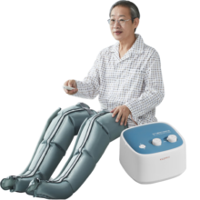 科普菲 腿部按摩器 空气波压力治疗仪下肢理疗仪揉捏老人家用静脉曲张循环腿部按摩仪经络疏通防血栓爸妈礼物