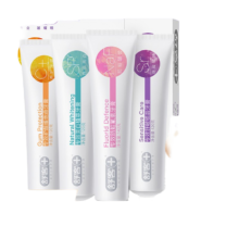 京东plus：舒客 专效防蛀牙膏4支装