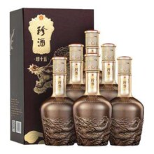 预售：珍酒 珍十五 龙年限定珍藏 53度 酱香型白酒 500ml*6瓶 整箱装