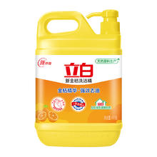 Liby 立白 新金桔大桶洗洁精4kg食品用除味去油去腥商用洗碗液洗涤灵