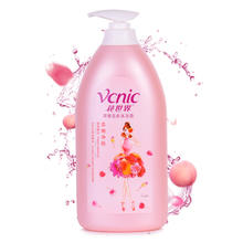 VCNIC 花世界 天然百花原液 柔嫩净肤花香沐浴露1000ml