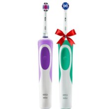 OralB/欧乐b电动牙刷全自动成人男女D12美白电动牙刷情侣套装
