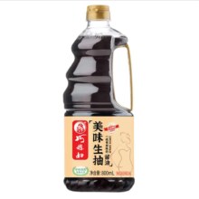 巧媳妇 美味生抽家用酱油800ml