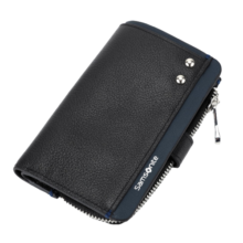 新秀丽（Samsonite）男士钥匙包多功能牛皮钥匙扣钱包礼盒装 TK7*09003送男友