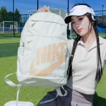 PLUS会员：NIKE 耐克 女包背包 24秋季新款时尚书包大容量高中双肩包