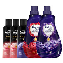 Comfort 金纺 高能护衣精华柔顺剂 雪松木+玫瑰+海盐鼠尾草+白桃 700g*3+150g*2