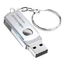 微信小程序：金正U盘 USB2.0旋转单口(便携带环） 2GB*2件