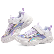 plus:Skechers斯凯奇 儿童运动鞋 秋冬镭射熊猫鞋轻便防滑 大童跑步鞋
