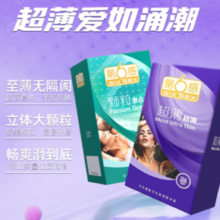 PLUS会员！SIXSEX 第六感 安全套 组合装 含赠48只（超薄超滑24只＋颗粒激点24只）