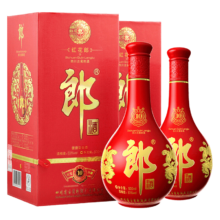 百亿补贴、PLUS会员：郎酒 红花郎10 酱香型 高度白酒 53度 500ml*2瓶 双瓶装