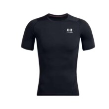 PLUS会员: 安德玛（UNDERARMOUR）HeatGear Armour男子透气训练运动短袖紧身衣1361518 黑色
