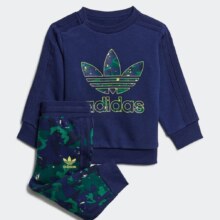 PLUS会员：adidas 阿迪达斯 三叶草运动套装