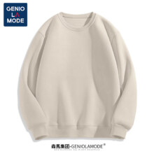 PLUS: 百亿补贴:  GENIOLAMODE   卫衣男日系纯色圆领套头打底衫