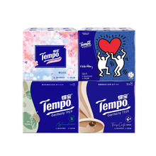 Tempo 得宝 4层加厚混合手帕纸48包便携可湿水面巾纸餐巾纸巾Q