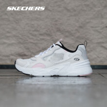 PLUS会员：SKECHERS 斯凯奇 透气马卡龙色系时尚潮流舒适运动休闲老爹鞋